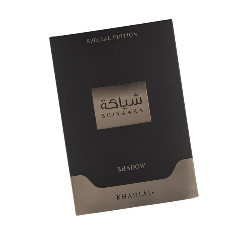 Khadlaj Shiyaaka Shadow for Unisex Eau de Parfum Spray, 3.4 Ounce/100ML