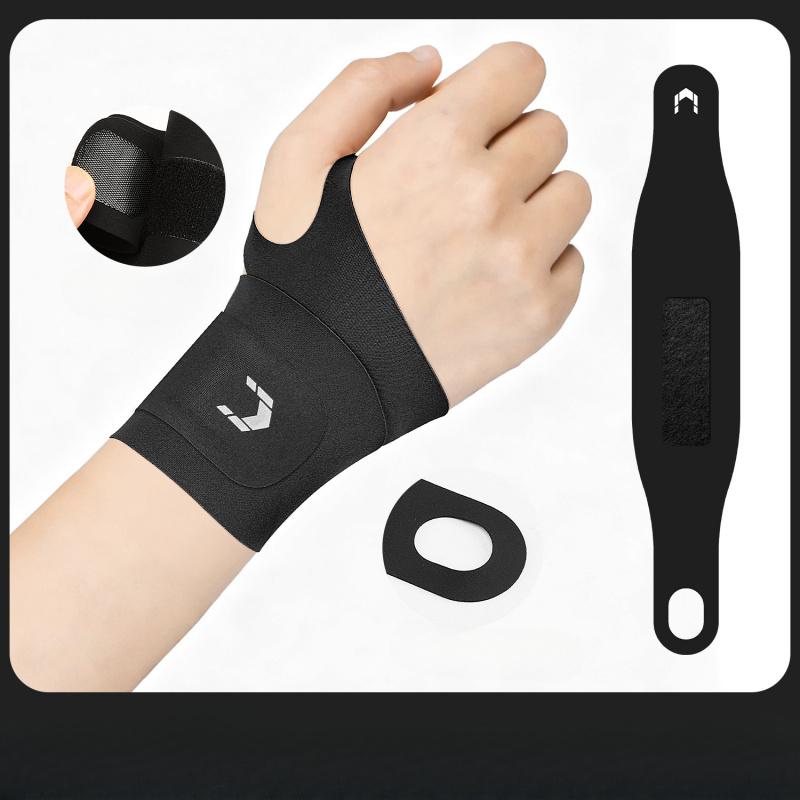 Muñequeras deportivas para hombre, estilo delgado para mujer, adecuadas para fitness y tenis, previenen esguinces, tenosinovitis, tensión en las articulaciones de la muñeca, equipo de protección deportiva.