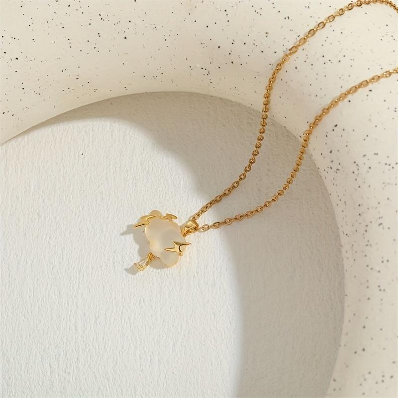Creative Fashion Lightning Cloud Pendant Necklace for Girls, Personality Jewelry for Girls - Anniversary and Birthday Gift for Wife and Daughter