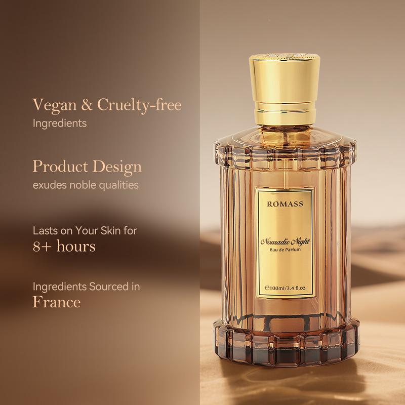 Nomadic Night Eau de Parfum Unisex Fragrance    Long-lasting & Intense Fragrance Perfect for All Genders 100ml Fragrance May Vary Slightly Depending on Personal Body Chemistry