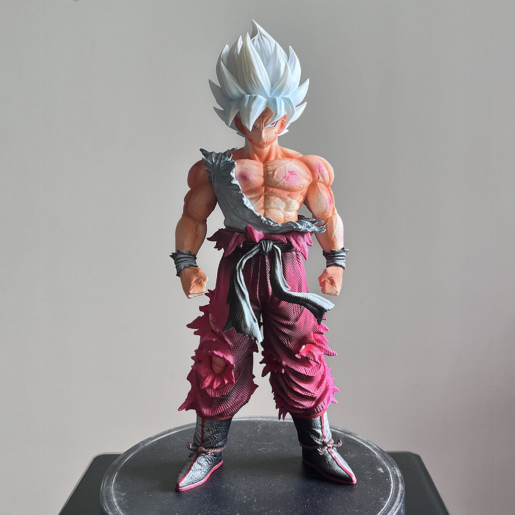 Dragon Ball YS First Super Saiyan Weekly Color Battle Damaged Son Goku Model Figurine Box Set