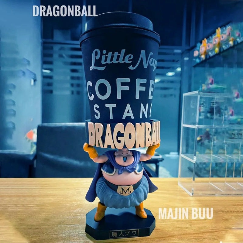 Figurine Dragon Ball GK Majin Buu Fat Buu Cendrier en boîte, ornement de voiture, modèle réduit