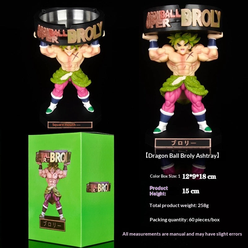 Figurine Dragon Ball GK Majin Buu Fat Buu Cendrier en boîte, ornement de voiture, modèle réduit