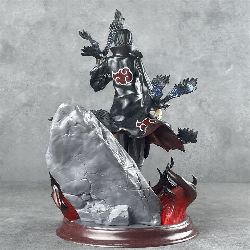 Naruto Uzumaki Hall of Owls Itachi Akatsuki High-Quality Edition GK Uzumaki Statue Anime Model Desktop Decoration Item