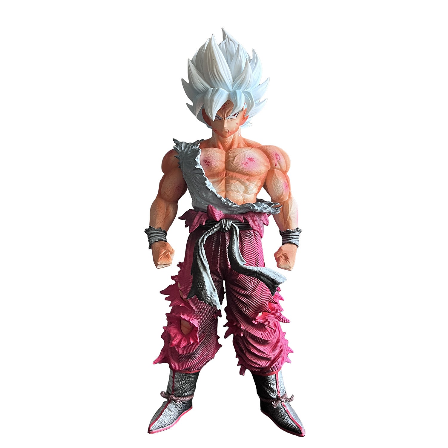 Dragon Ball YS First Super Saiyan Weekly Color Battle Damaged Son Goku Model Figurine Box Set