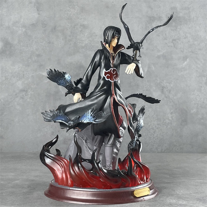 Naruto Uzumaki Hall of Owls Itachi Akatsuki High-Quality Edition GK Uzumaki Statue Anime Model Desktop Decoration Item
