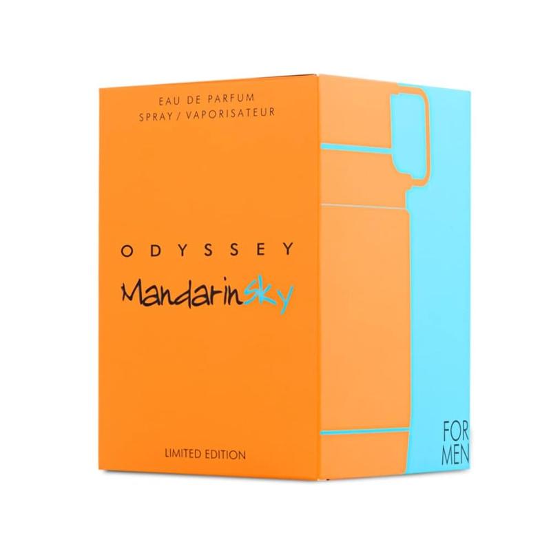 Odyssey Mandarin Sky Limited Edition for Men Eau de Parfum Spray, 3.4 Ounce/100ml