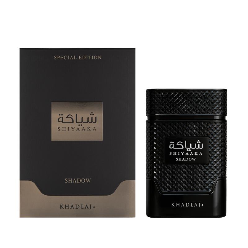 Khadlaj Shiyaaka Shadow for Unisex Eau de Parfum Spray, 3.4 Ounce/100ML